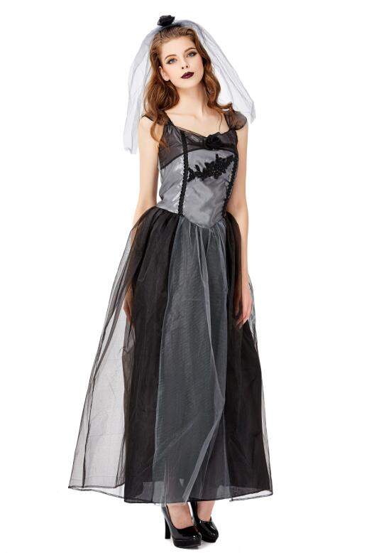 F1939 Mesh Bride Costume